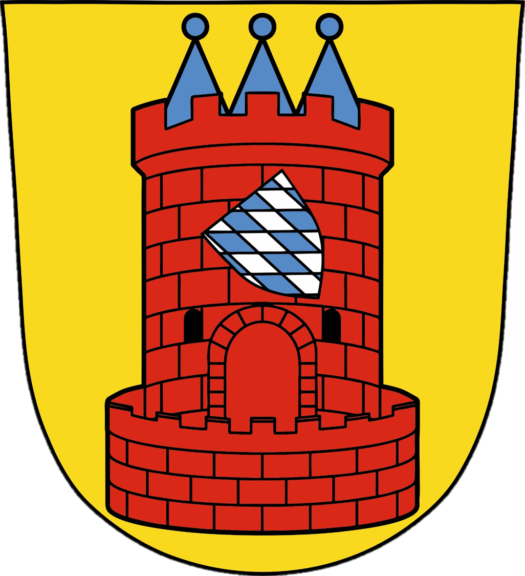 Wappen der Stadt Höchstädt a.d.Donau