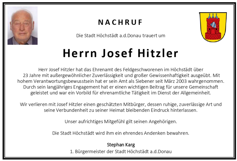 Nachruf Hitzler